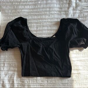 Elegant Black Women's Top
